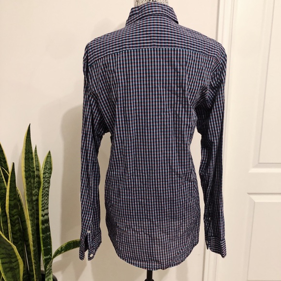 TOMMY HILFIGER New York Fit Check Shirt, Size M - Picture 6 of 8